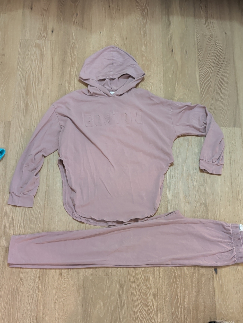 SHEIN Purple/Pink Hoodie and Jogger Matching Set
